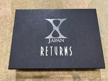 X JAPAN RETURNS DVD 최초 한정판