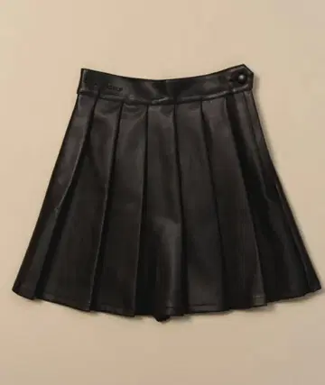 Treat Urself 가죽 미니 스커트 S
