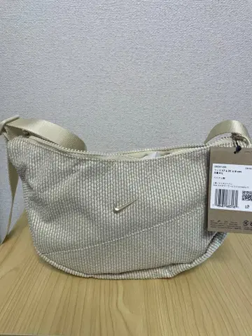 나이키 숄더백 베이지