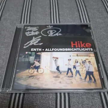 ENTH ALLFOUNDBRIGHTLIGHTS Hike 사인 포함 CD