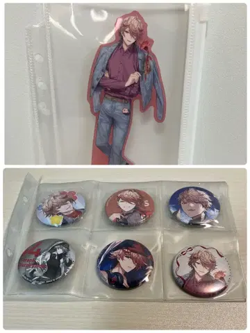 [ 미개봉 새상품 포함 ] 세라프 캔뱃지 + 아크릴 스탠드