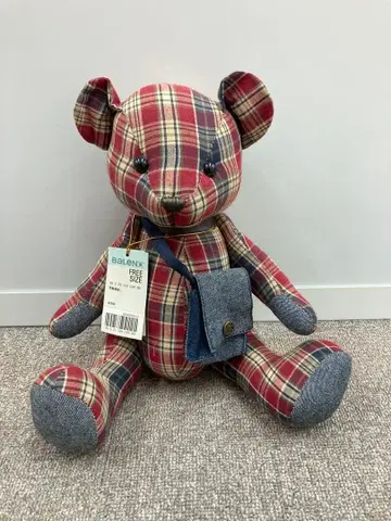 [ 새상품 ] 곰 봉제 인형 체크