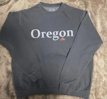 Oregon 로고 맨투맨 그레이