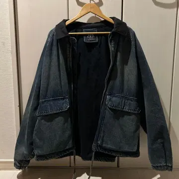 ZARA 다크 데님 집업 자켓