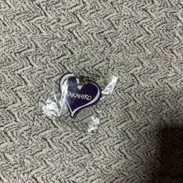 EXILE TAKAHIRO 라메 네임 키링