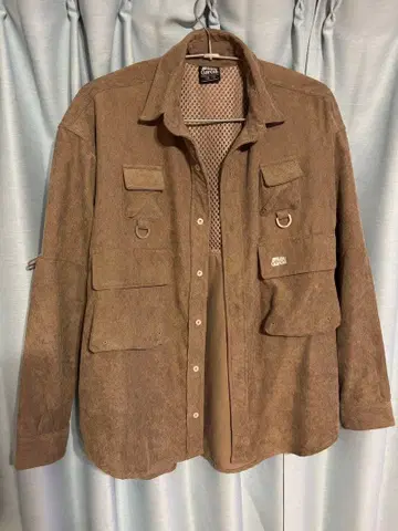 Abu Garcia 브라운 긴팔 셔츠 M