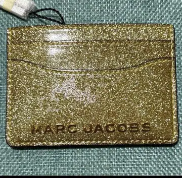 MARC JACOBS 골드 카드 케이스