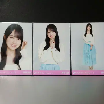 노기자카46 생사진 카키 하루카 샤기 앙상블 2025 april 컴프