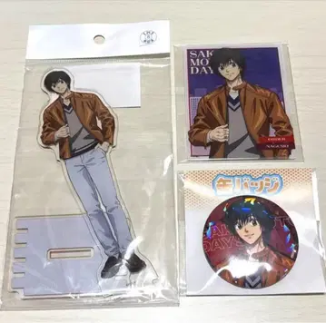 사카모토 데이즈 eeo 복권 나구모 아크릴 스탠드 캔뱃지