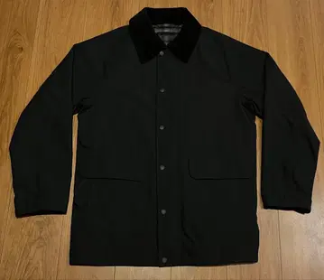 유니클로 헌팅 자켓 블랙 바버풍 M