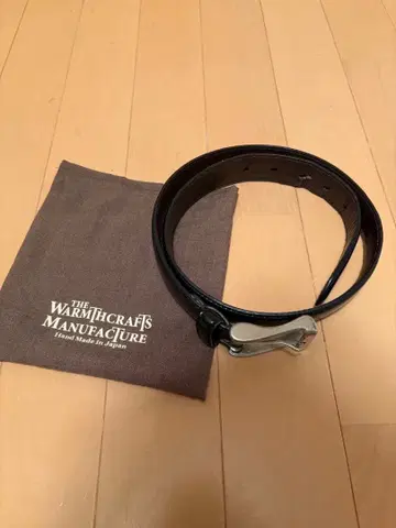 웜스크래프츠 코도반 벨트 블랙