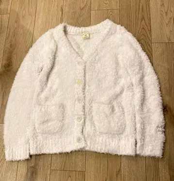 젤라피케 젤라또 컬러풀 단추 가디건 핑크