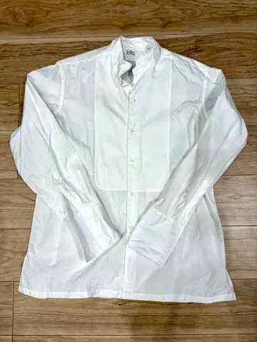 Charvet 화이트 드레스 셔츠 사이즈 42
