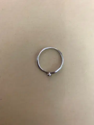 실버 루비 반지 950 각인 7호