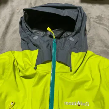 mont-bell 마운틴 파카 라임 그린