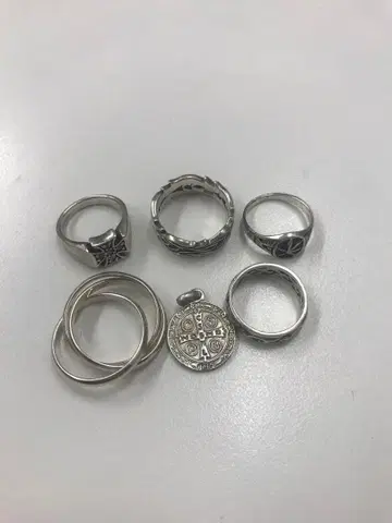 실버 반지 펜던트 TOP 925