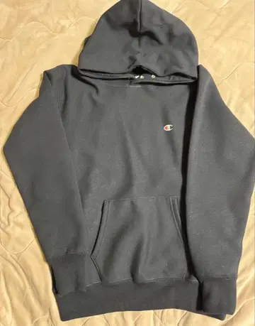 챔피온 리버스 위브 스톰 쉘 M 블랙 후드티