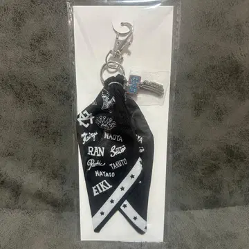 MAZZEL ROOM 반다나 키링 블랙 미개봉 새상품