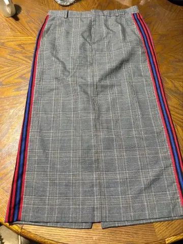 ZARA WOMAN 그랑 체크 스커트 L