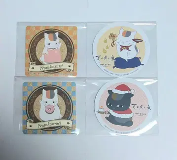 나츠메 우인장 코스터 이치방 카페 수베니어 DECOTTO 냥코센세