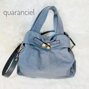 quaranciel 벨트 디자인 2way 토트백 A4 대응