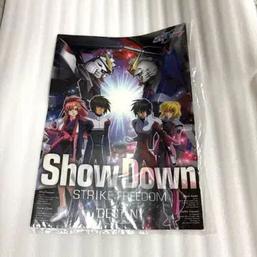 건담 SEED DESTINY A3 클리어 포스터