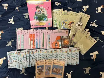 제일복권 드래곤볼 A상 손오공&치치 + E.F.G.H.I상 세트