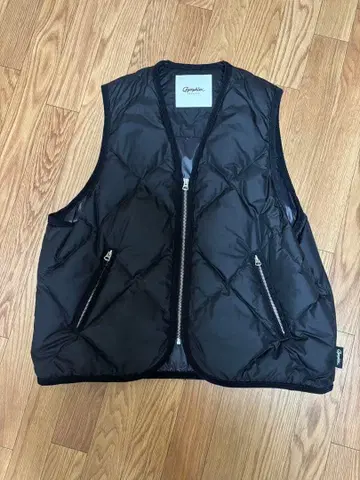 Gymphlex 퀼트 다운 지퍼 베스트