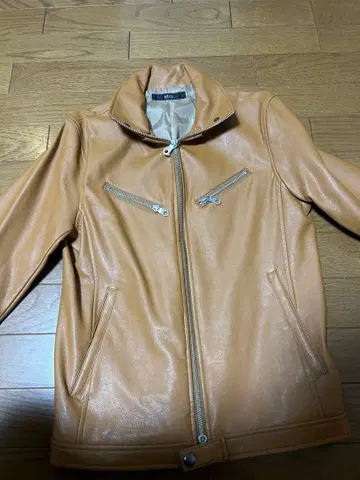 AZUL 베이지 라이더 자켓