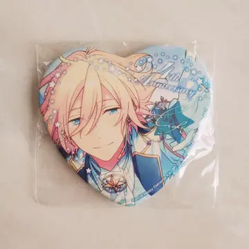 앙스타 하트형 빅 캔뱃지 텐쇼인 에이치