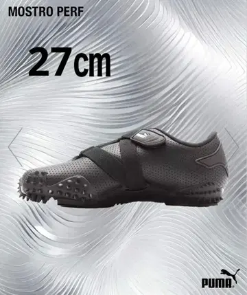 puma 스니커즈 MOSTRO PERF LEATHER 27cm 블랙