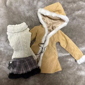 보크스 무스탕 코트 팬츠 세트 SD DD