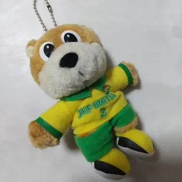 제프 치바 제피 마스코트 키링 축구 봉제 인형