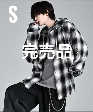 [ 완판템 ] ADRER 셔츠 후드티 S 사이즈