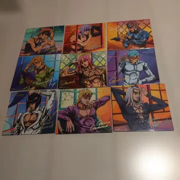 죠죠의 기묘한 모험 황금의 바람 canvas style 캔버스 스타일