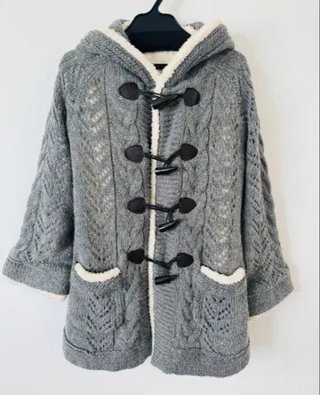 더플 코트 아푸와이저 리셰 니트 가디건