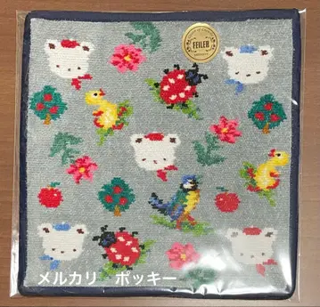 페이러 파밀리아 하이디 애플 포레스트 손수건(블루)