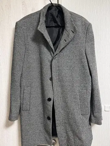 ZARA MAN 체스터 코트 L 사이즈 그레이