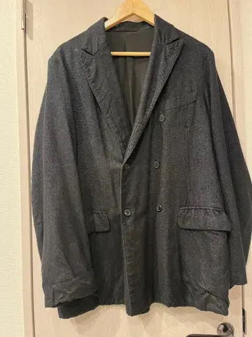 maatee&sons 더블 워시드 개더 재킷