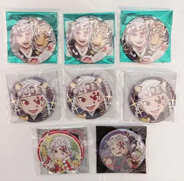 우즈이 텐겐 캔뱃지 호랑이 해 할로윈 크리스마스 귀멸의 칼날