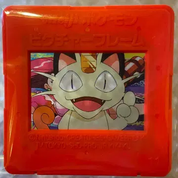 포켓몬스터 메이지 Meiji 포켓몬 픽처 프레임 나옹