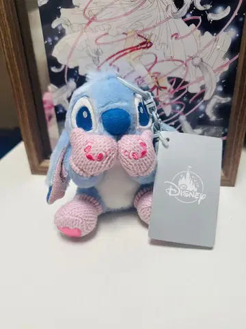 스티치 봉제 인형 키링 Winter Shiny Color