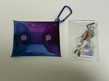 스시로 콜라보 멀티 파우치 아크릴 스탠드 요이사키 카나데