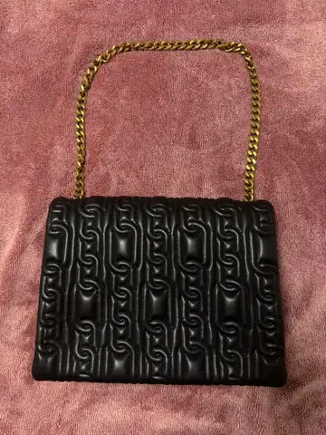 숄더백 블랙 퀼팅