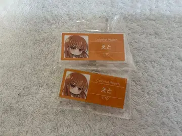 컬러풀 피치 에토 명찰 배지