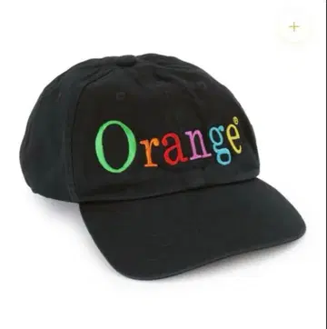 byeA NOT APPLE CAP Orange BLACK