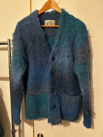 BEAMS FUTURE ARCHIVE 모헤어 가디건 안티 빈티지