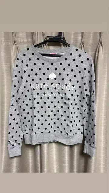케이트 스페이드 도트 무늬 맨투맨 XS