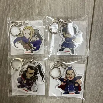 장카라 아크릴 키링 4개 세트