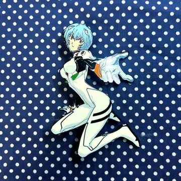 에반게리온 아야나미 레이 핀즈 핀 배지 미사용 새상품